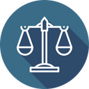 Law Balance Scale Icon