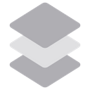 Layers Stack Design Tool Icon
