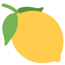 Lemon Fruit Emoj Icon