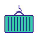 Container Delivery Cargo Icon