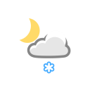 Light Snow Sun Icon