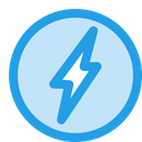Lightining Power Bolt Icon