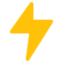 Weather Forecast Lightning Icon