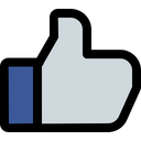 Like Social Media Logo Logo Icon