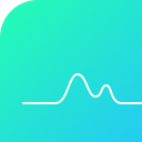 Line Electric Wave Icon