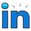 Linkedin Social Media Icon