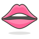Lips Kiss Smooch Icon