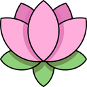 Lotus Sacred Lotus National Flower Of India Icon