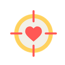 Love, Romantic, Valentine, Day, Dart, Game, Aim, Archer Icon