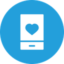 Love, Romantic, Valentine, Day, Mobile, Heart, Message Icon