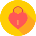 Love, Romantic, Valentine, Valentines, Day, Heart, Lock Icon