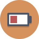 Low Battery Batterylow Icon
