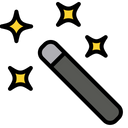 Magic Wand Tool Magic Tool Tool Icon