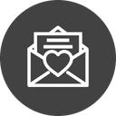 Mail Email Heart Icon
