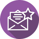 Mail Email Star Icon