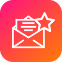 Mail Email Star Icon