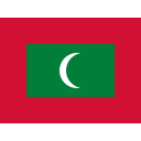 Maldives Flag Country Icon
