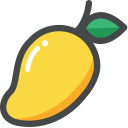 Mango Fruit Vitamin Icon