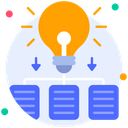 Mapping Idea Planning Process Icon