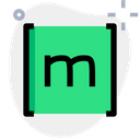 Matrix Technology Logo Social Media Logo Icon