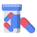 Medicine Jar Capsule Drug Icon
