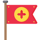 Medieval Flag Kingdom Flag Icon