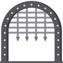 Medieval gate Icon