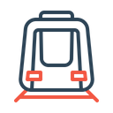 Metro Train Railway Icon