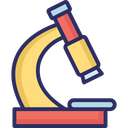 Lab Instrument Magnifying Medical Equipment Icon
