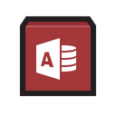 Microsoft Access Database Dbase Icon
