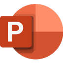Microsoft Powerpoint Presentation Business Icon