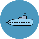 Military Submarine Icon