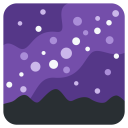 Milky Way Space Icon