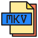 Mkv File Format Type Icon