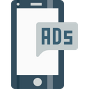 Mobile Ads Advertising Icon