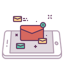 Mobile Concept Email Icon