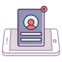 Mobile, Concept, Page, Login, Signin, Popup, User Icon