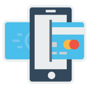 Mobile Online Payment Icon