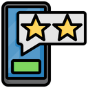 Mobile Rating Rating App Feedback Icon