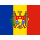 Moldova Flag Country Icon