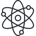 Molecule Atom Structure Icon