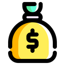 Money Bag Dollar Symbol Currency Icon