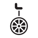 Monocycle Unicycle Cycle Icon
