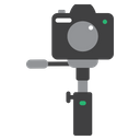 Photograph Monopod Button Icon