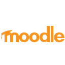 Moodle Plain Wordmark Icon