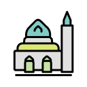 Mosque Hassan Islamic Mosque Icon