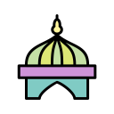 Mosque Domes Islamic Mosque Icon