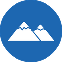 Mountain Side View Icon