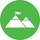 Mountain Side View Icon