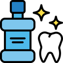 Mouthwash Clean Air Clean Teeth Icon